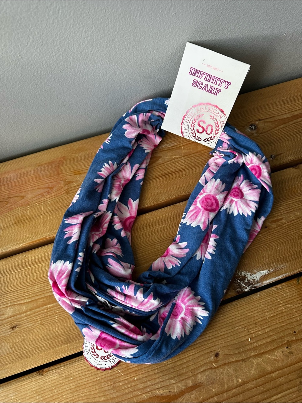 Floral Infinity Scarf from So Authentic American Heritage NEW